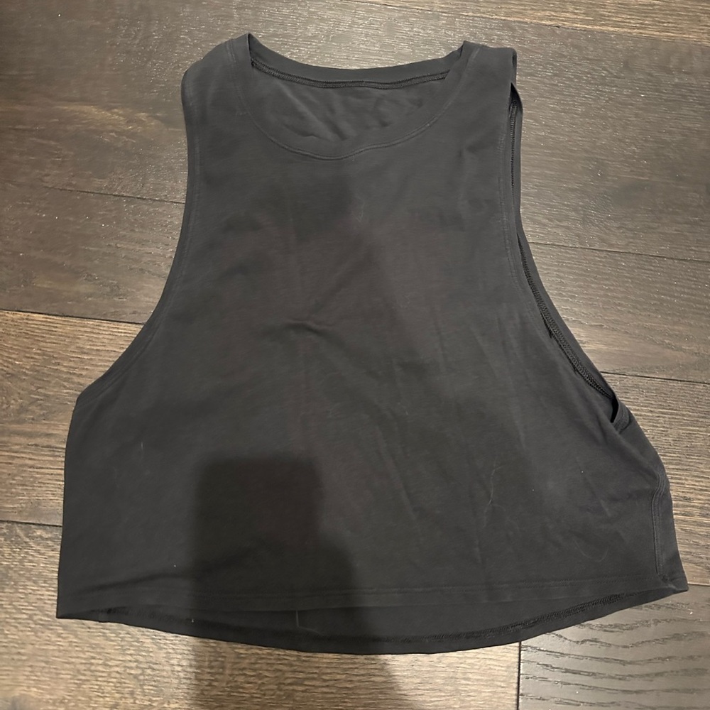 lululemon athletica Black Muscle Tee